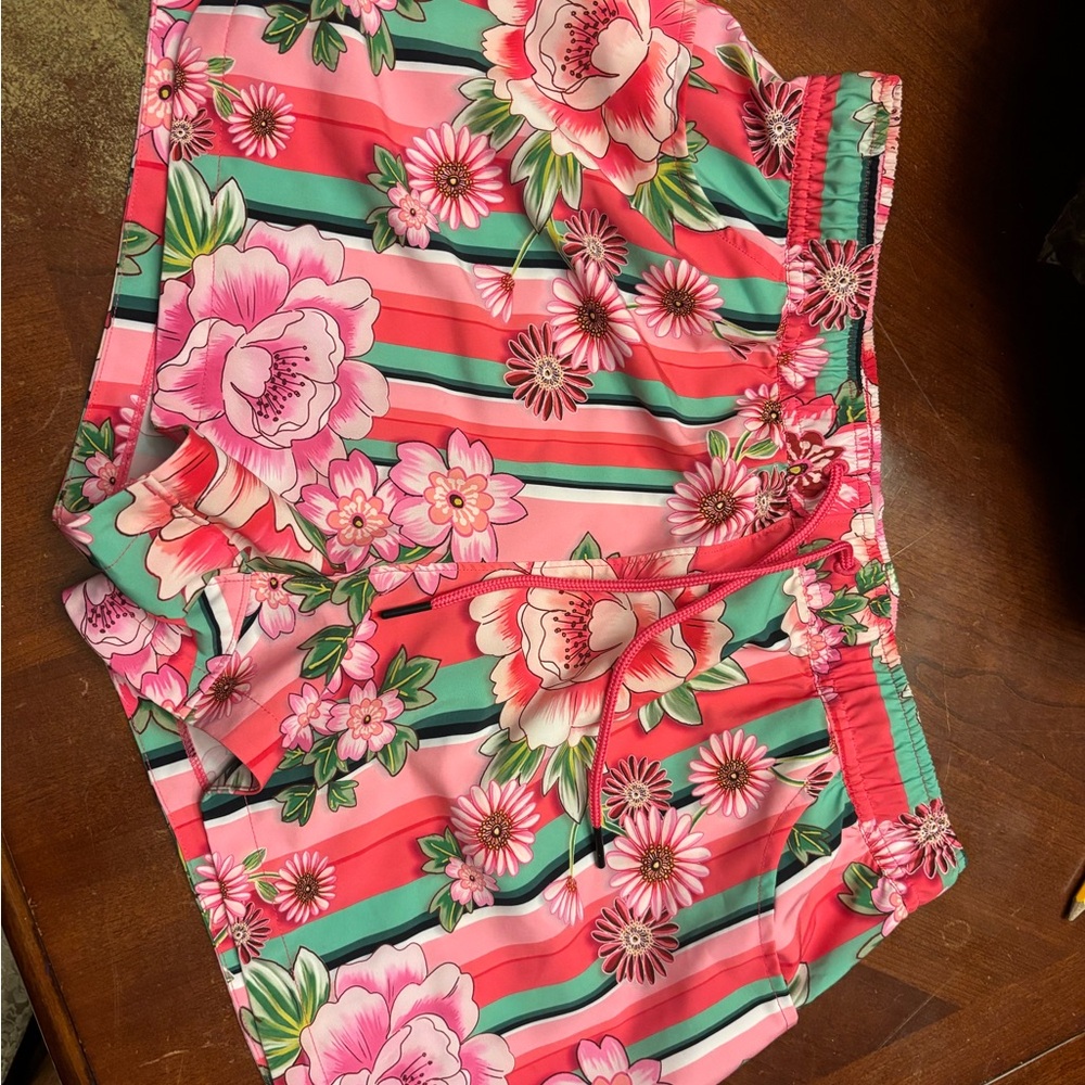 Johnny Was Pink Floral Swimwear - Picture 10 of 11